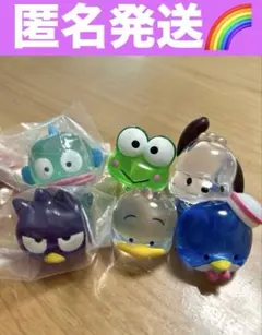 サンリオキャラクターズ ファッションリング ジュエルクリア2 全種　コンプリート