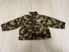 HusHusH フリースジャケット 迷彩柄 90cm