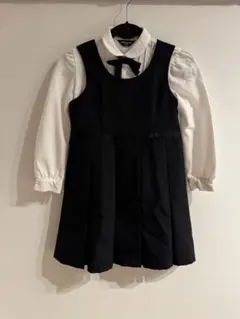 【美品】COMME CA ISM フォーマル3点　ブラウス半袖長袖ワンピ120