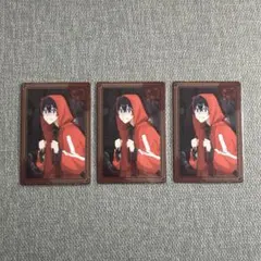 カラフルピーチ 展示会 トレーディングカード ゆあんくん 人形屋敷 3点