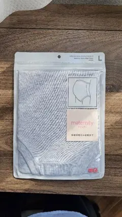 新品未開封　ユニクロ　マタニティショーツ　L　グレー