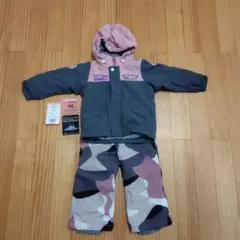 スキーウェアセット グレー/ピンク迷彩 カモ レセーダ