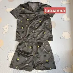 レディース パジャマ セットアップ tutuanna 半袖 前開きのサムネイル