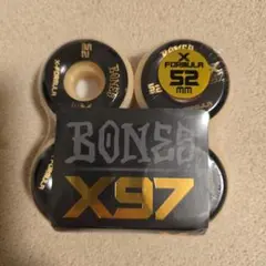 BONES X97 スケートボードウィール 52mm 97A　ボーンズwheel