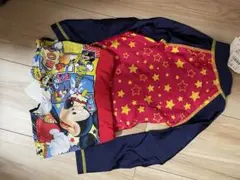 ミッキーマウス　ラッシュガード　水着　セット　新品