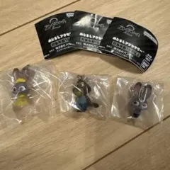 ズートピア めじるしアクセサリー2 ジュディAとB &ニブルズのセット