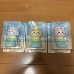 ちいかわ ゆらゆらソーラー 3種セット くりまんじゅう シーサー