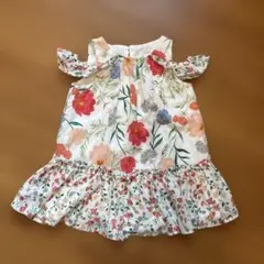 ケイトスペード　花柄　肩あき　ワンピース