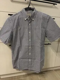 GREEN LABEL RELAXING 半袖シャツ ギンガムチェック