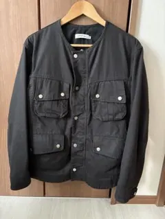 nonnative ノーカラーミリタリージャケット ブラック サイズ0のサムネイル
