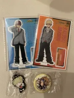 くら寿司　特典アクリルスタンド　ラバーキーホルダー　ヒロアカ