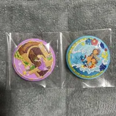 ディズニー刺繍缶バッジ ２　ラプンツェル スティッチ