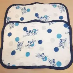 ディズニー 冷感 枕カバー　パッド 32cm×48cm ミッキー　みつご