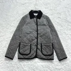 黒 キルティングジャケット