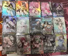 ヴァイスシュヴァルツ RR 167枚/SR星1 75枚/SR星2 30枚 ヴァイスシュヴァルツ NIKKE まとめ売り 18枚セット SR 星1 星2