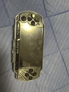 PSP 本体 シルバー TOM'Sケース UMD付き