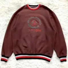 訳あり LRG スウェット トレーナー ビッグロゴ リブ サイズXL