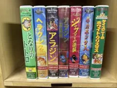 となりのトトロ&ディズニーシリーズ VHS ７本