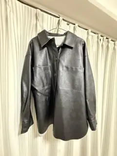 ブラック レザージャケットのサムネイル