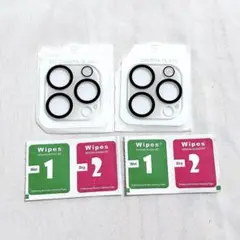 新品未使用❣️iPhone15Pro レンズフィルム 2枚セット カメラフィルム
