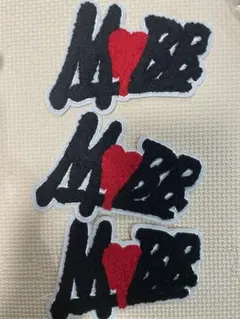 M❤️BB & カナダグース ワッペンセット