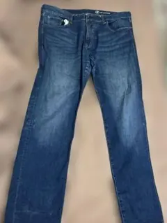 レディース　ズボン　青系　大きめサイズ　デニム　ジーパン　長ズボン　匿名配送