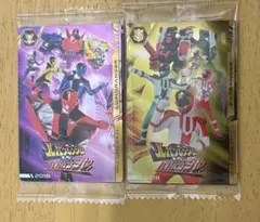 未開封　4枚セット　イタジャガ　スーパー戦隊　 ルパンレンジャー　パトレンジャー
