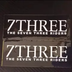 お値下げ中　73Rセブンスリーアール　　ステッカー2枚