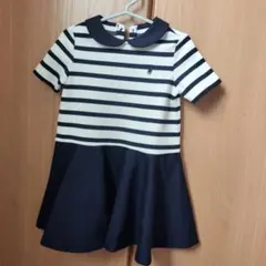 Ralph Lauren ボーダーワンピース ブルマセット 9M