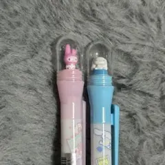 サンリオ ボールペンシャープペンセット マイメロディ　シナモロール