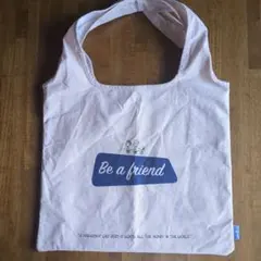 UNGRID × Peanuts エコバッグ スヌーピーashpink