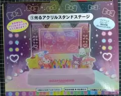 光るアクリルスタンドステージ