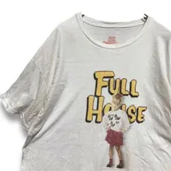 BLXK ムービー Tシャツ 古着 白 フルハウス ミシェル 海外 ドラマ 映画