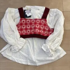 タグ付き BREEZE ジャガードビスチェ2PロンT