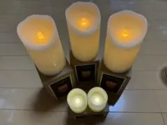 LEDキャンドルライトセット 大・中・小