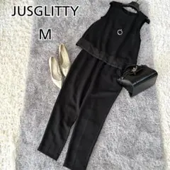ジャスグリッティ JUSGLITTY オールインワン オケージョン ブラックMのサムネイル