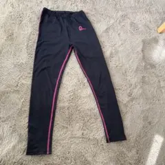 PenField 黒 ジャージパンツ ピンクライン