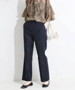 IENA LA BOUCLE ストレッチフレアパンツのサムネイル
