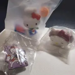 サンリオ　ガチャ　ハローキティ 3点まとめ売り