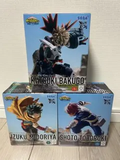 僕のヒーローアカデミア ヒロアカ XrossLink フィギュア 3体セット