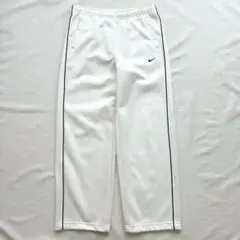 【90〜00s】NIKE スウォッシュロゴ サイドライン トラックパンツ