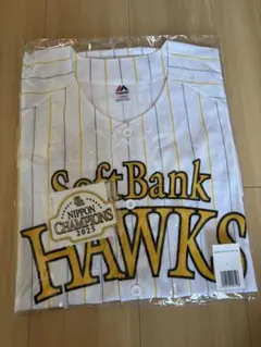 ソフトバンクホークス ユニフォーム 2025とチャンピオンワッペンのセット