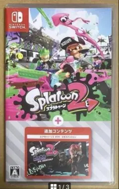 スプラトゥーン 2+オクトエキスパンション ニンテンドースイッチ 動作確認済B