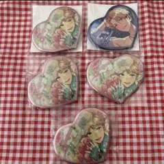 あんスタ　ハート　缶バッジ　鳴上嵐