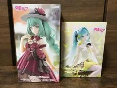 初音ミク おでかけドレスRED Ver. カナリア フィギュア 2個セット