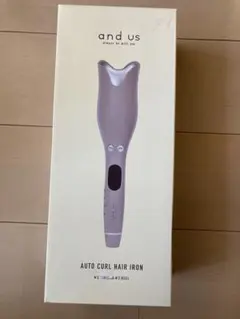 スリーコインズ　and us 自動カールヘアアイロン　新品未使用