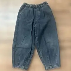OMNES 120cm デニムパンツ ズボン　タック入り