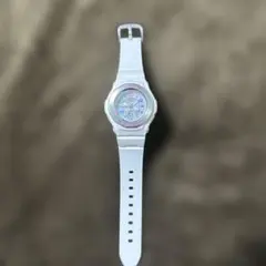 Baby-G タフソーラー 5133 ホワイト SHOCK RESIST 動作品のサムネイル