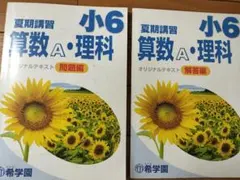希学園小6 4月公開テスト4科 - メルカリ