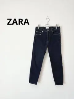 ZARA ザラ　スキニーデニム インディゴ ハイウエスト テーパード